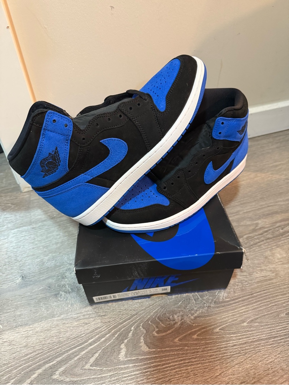 Nike Men's High-Top Sneakers - Black & Blue